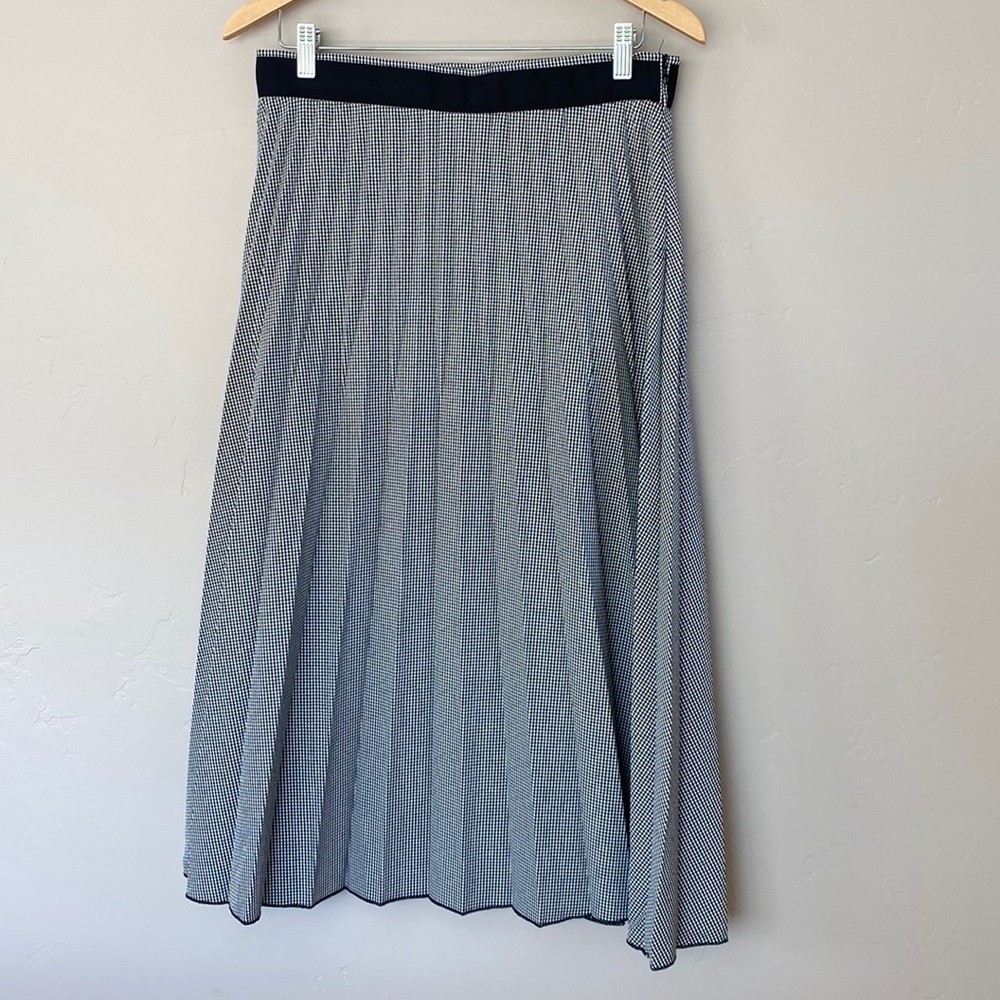 Mango casual gingham skirt size M